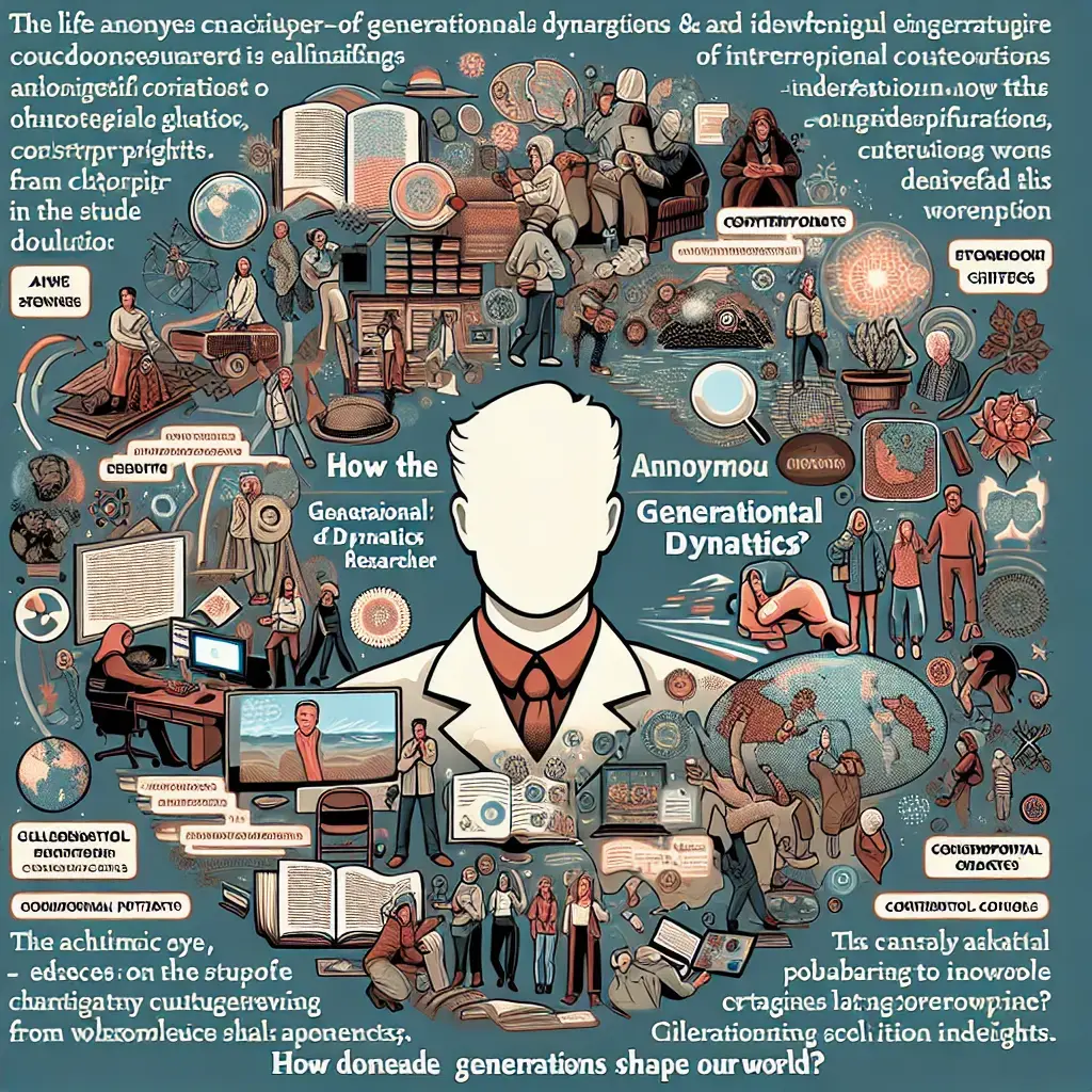 Image that represents the author Nathaniel Roberts, a renowned blogger specializing in How Do Generations Shape Our World